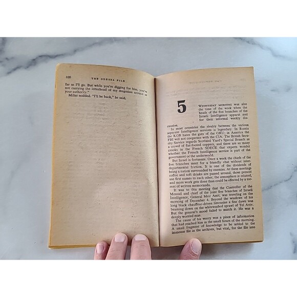 The Odessa File By Frederick Forsyth Paperback - Picture 7 of 10